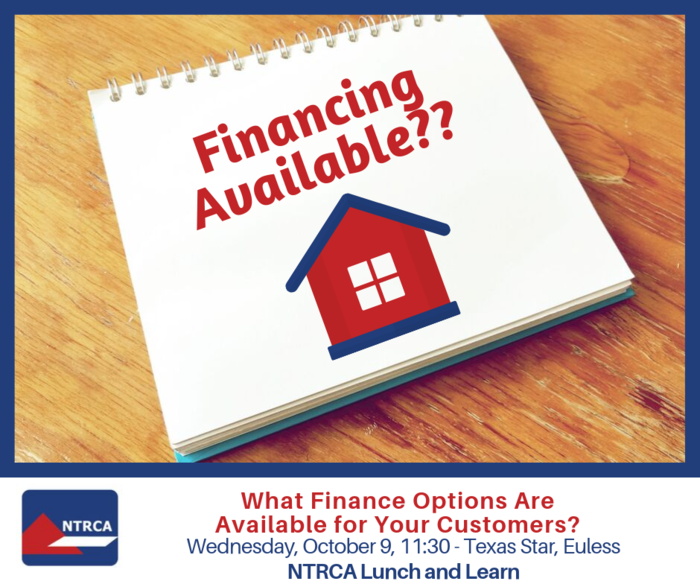 NTRCA Lunch & Learn OCT9 NTRCA Lunch & Learn OCT9